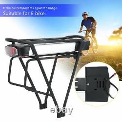 36V 13A E-Bike Battery Rear Rack Battery with Charger For Electric Bicycle Pedelec