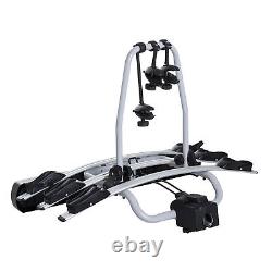 3 Bicycle Carrier Rear-mounted Mountain Road Bike Rear Rack with Aluminium Frame