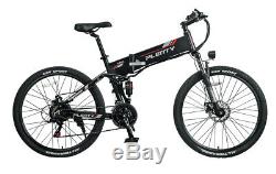 48V500W Electric Bike 21 Speed Foldable E-Bike 26 10AH With Three Riding Mode