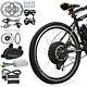 48v 1000w 26 Rear Wheel Electric Bicycle Motor Conversion Kit Bike Cycling Hub