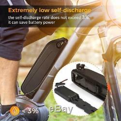 48V 13AH E-Bike Battery Electric Bicycle Li-ion Pack Lockable withUSB Charge Port