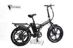 6125T Folding Ebike Electric Bike 36V 10AH Lithium Battery 350W Black battery