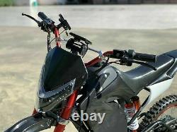 72V 3000W Aluminum Electric Off-road (Dirt) Bike Motorcycle For Adults. 35+ MPH