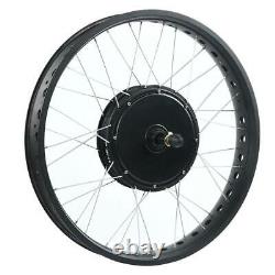 72V 3000W Electric Bicycle Motor Conversion Kit E-Bike Rear Wheel Rim 26'' Hub