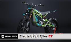 72V 3000 Watts Electric Off-Road Motocross Motorcycle Dirt Bike For Adults 60MPH