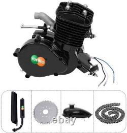 80cc 2-Stroke Bicycle Engine Kit Single Cylinder Gas Motorized Bike Motor Kit