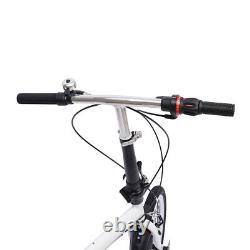 Adult Folding Bike, Leisure 20 Inch? City Folding Compact Bicycle Urban Bicycle