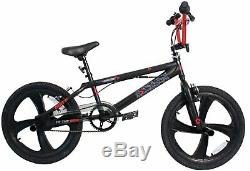 Airwalk 20 Inch Wheels 10 Inch Steel Freestyle Frame BMX Bike Fahrenheit 600