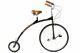 Ammaco Penny Farthing 700c Gentlemans High Wheel Bike Black Bicycle Comfort