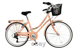 Aurai Trekker Ladies 26 Heritage Dutch Style City Bike 6Spd StepThrough Bicycle