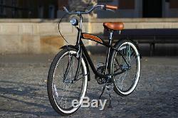 BICYCLE 26' City Bike Vintage antique Style single speed Lamp Summer 2020