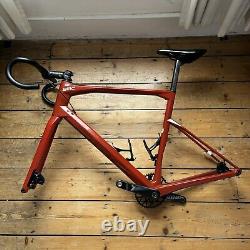 BMC Roadmachine One 2021 56cm Large Carbon Disc Road Bike Frameset £3k RRP