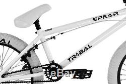 BMX bike Tribal Spear -All White 20 wheel size
