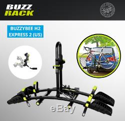 BUZZ Rack Express 2 Bike Platform TILTING Hitch 1.25 or 2 receivers Car SUV's