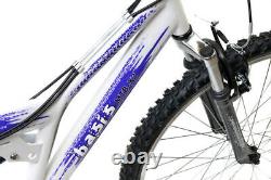 Basis 2 Bicycle Full Susp Mountain Bike 26 Wheel 21 Speed White Purple