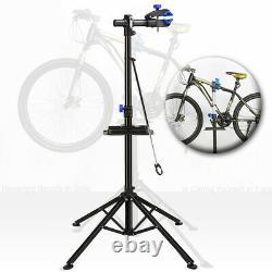 Bicycle Bike Repair Stand Height Adjustable Folding Mechanic Maintenance Station