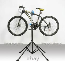 Bicycle Bike Repair Stand Height Adjustable Folding Mechanic Maintenance Station