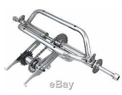 Bicycle Bike to Tricycle Trike Conversion Kit Chrome for (20 26) trike