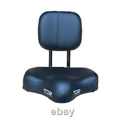 Big Wide Bum Saddle Seat Bike Bicycle Gel Cruiser Comfort with Back Support