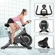 Black Spin Bikes Exercise Indoor Cycling Bicycle Home Fitness Workout Cardio Uk