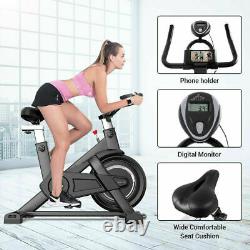 Black Spin Bikes Exercise Indoor Cycling Bicycle Home Fitness Workout Cardio UK