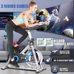 Bluetooth Exercise Bike Indoor Training Cycling Bicycle Trainer 15kg Flywheel UK