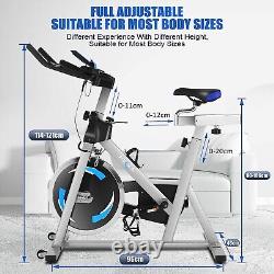 Bluetooth Exercise Bike Indoor Training Cycling Bicycle Trainer WithLCD Monitor UK