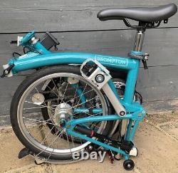 Brompton B75 folding bike C Line equivalent Test Ridden Only New Condition