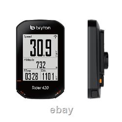 Bryton Rider 420E Wireless GPS GNSS / ANT+ BLE Bike Bicycle Cycling Computer