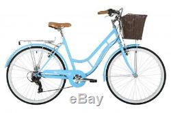 CLASSIC Heritage Ladies 26 Wheel 7 Speed Traditional Bike Bicycle Blue
