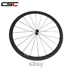 Carbon road bicycle wheelset 38mm clincher carbon bike wheels factory 700C