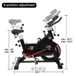 Cardio Exercise Bike Spin Bikes Flywheel Cycling Bicycle Home Fitness Training