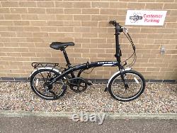 Carrera Intercity Folding Bike Black Aluminium Frame Ex Shop Display 18309 H