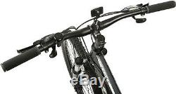 Carrera Vengeance Mens Bicycle MTB Mountain Bike Alloy Frame 24 Gears Black