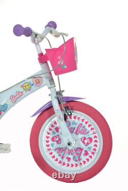 Children's Outdoor Bicycle 16 Doll Carrier Dino Bike with Removable Stabilisers