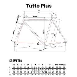 Cinelli Tutto Plus Flat Bar Single Speed Fixie Bike Columbus Steel Small 52cm