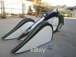 Custom Fiberglass 26 bicycle body kit trike lowrider adult cruiser metermaid
