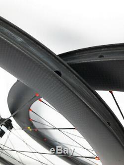 DT Swiss 350 Disc Clincher 50mm Carbon Road Gravel Bike Wheelset 11 Speed NEW