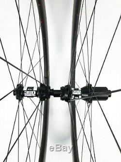 DT Swiss 350 Disc Clincher 50mm Carbon Road Gravel Bike Wheelset 11 Speed NEW