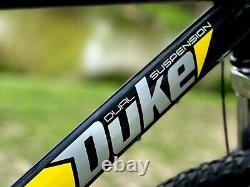 Dallingride Duke DS Full Suspension Mountain Bike 26 Wheel MTB 18 Speed Black