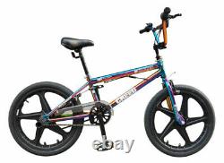 Dallingridge Creed MAG Junior 20 BMX Bike Bicycle 360 Gyro Neo Chrome Jet Fuel