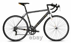 Dallingridge Road Bike Adults Optimum Alloy Race Bicycle 700c Wheel 14 Spd Grey