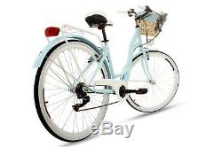 Damenfahrrad mit Korb Citybike Damenrad GOETZE Mood 28 Zoll 6 Gang Cityrad