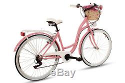 Damenfahrrad mit Korb Citybike Damenrad GOETZE Mood 28 Zoll 6 Gang Cityrad