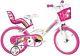 Dino Bikes 164r-un Unicorn 16 Bicycle 16'', White & Pink