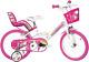 Dino Bikes 164r-un Unicorn 16 Bicycle 16'', White & Pink