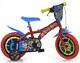 Dino Paw Patrol Kids Bike Single Speed Boys Bicycle W Stabilisers Red