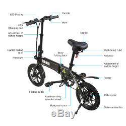 Dohiker 14 Folding Electric E-Bike Ebike Bicycle 7.5Ah 250W Motor Moped EU Ver