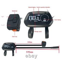 Durable E Bike Display Waterproof DZ43 LCD Instrument for Electric Bicycles