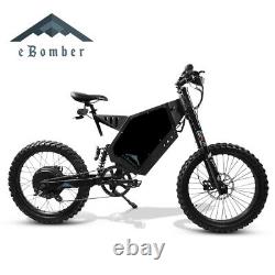 EBomber 5000W Enduro Stealth Bomber Electric Bike QS Sabvoton Samsung 72V eBike